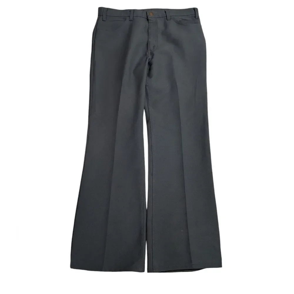 Levi's vintage blue polyester flare‎ men's pants
